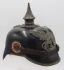 Baden 110th Infantry, Model 1915 Enlisted Pickelhaube with Cover Visuel 8